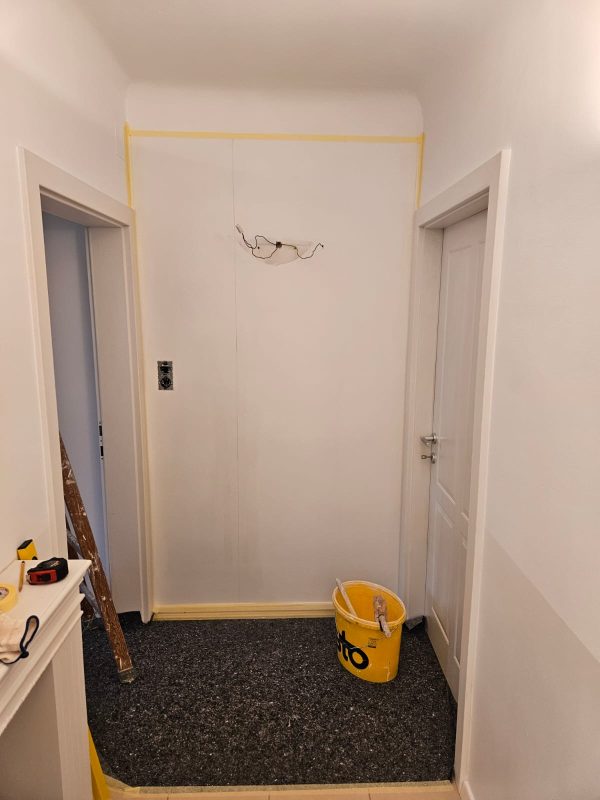 Tapezieren - Vorher